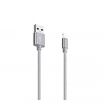 Καλώδιο AWEI CL-988 Usb A to Lightning, σε ασημί χρώμα