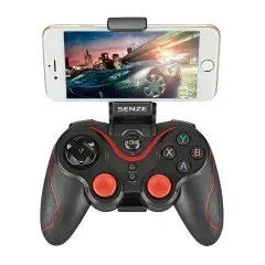 Lehuai Wireless Controller Ljq-062 Για Ios / Android / Pc / Ps3 / Tv / Tv Box, Σε Κόκκινο Χρώμα