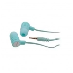 Ενσύρματα ακουστικά Handsfree - Extra Bass - EV110, σε γαλάζιο χρώμα