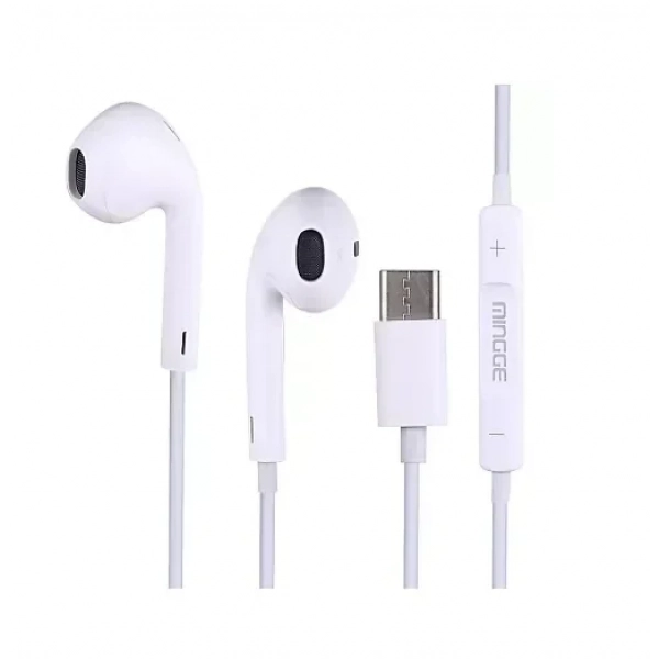 Ακουστικά Handsfree MINGGE Earphone Plus Type-C (M25-PLUS)
