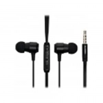Hands-Free Μαγνητικά Ακουστικά Elmcoei E12 In-Ear Metal Magnet Earphone, σε μαύρο χρώμα