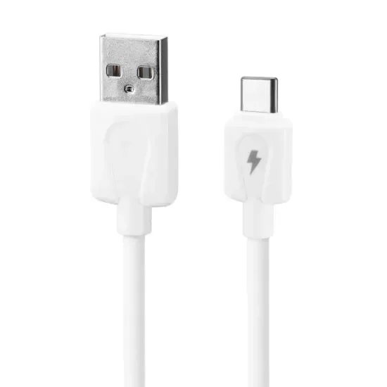 Qihang C38 Καλώδιο Ταχείας Φόρτισης Και Δεδομένων Usb Σε Micro Usb 1M 3.1A, Σε Λευκό Χρώμα