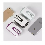 Ακουστικό Bluetooth Και Power Bank 5.200mAh 2 Σε 1 - AIYOVI BT-02A, σε μωβ χρώμα
