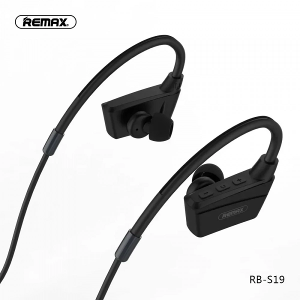 Ασύρματα Ακουστικά Bluetooth Remax Sports RB-S19, σε μαύρο χρώμα