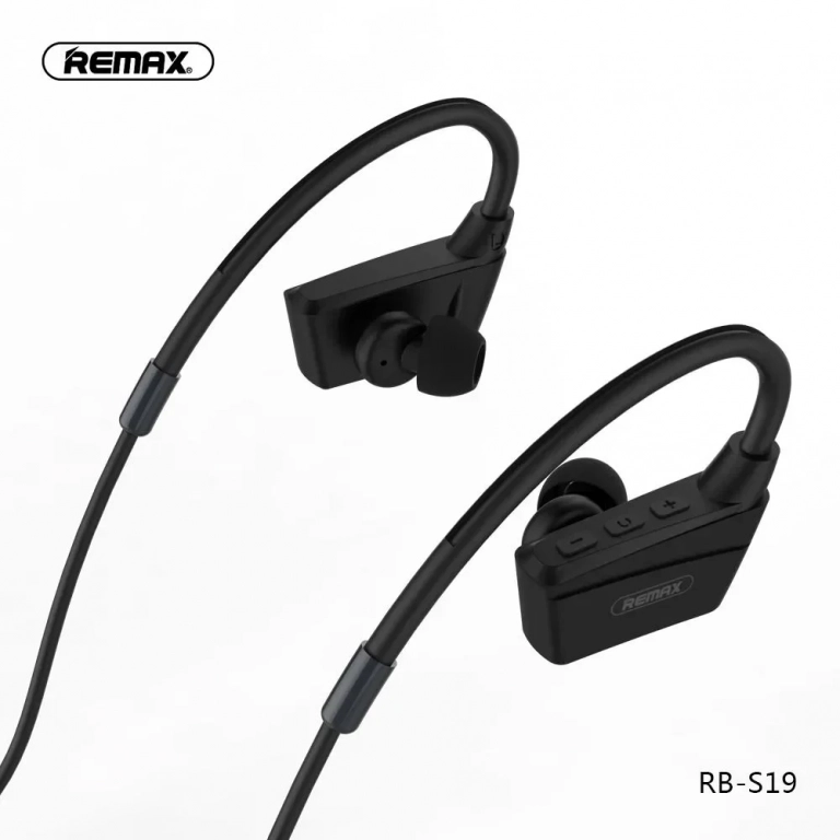Ασύρματα Ακουστικά Bluetooth Remax Sports RB-S19, σε μαύρο χρώμα