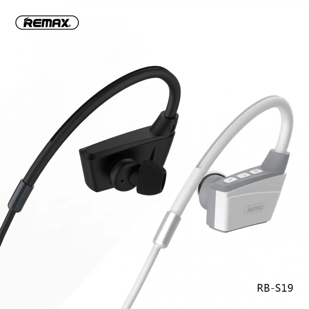 Ασύρματα Ακουστικά Bluetooth Remax Sports RB-S19, σε μαύρο χρώμα