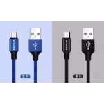 Awei Καλώδιο Ταχείας Φόρτισης Και Δεδομένων USB Σε Micro USB 1m CL-50, σε μαύρο χρώμα