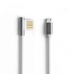Καλώδιο φόρτισης USB Micro 1m Emperor RC-054m REMAX, σε ασημί χρώμα