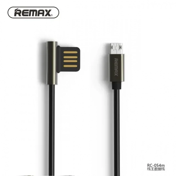 Καλώδιο φόρτισης USB Micro 1m Emperor RC-054m REMAX, σε μαύρο χρώμα
