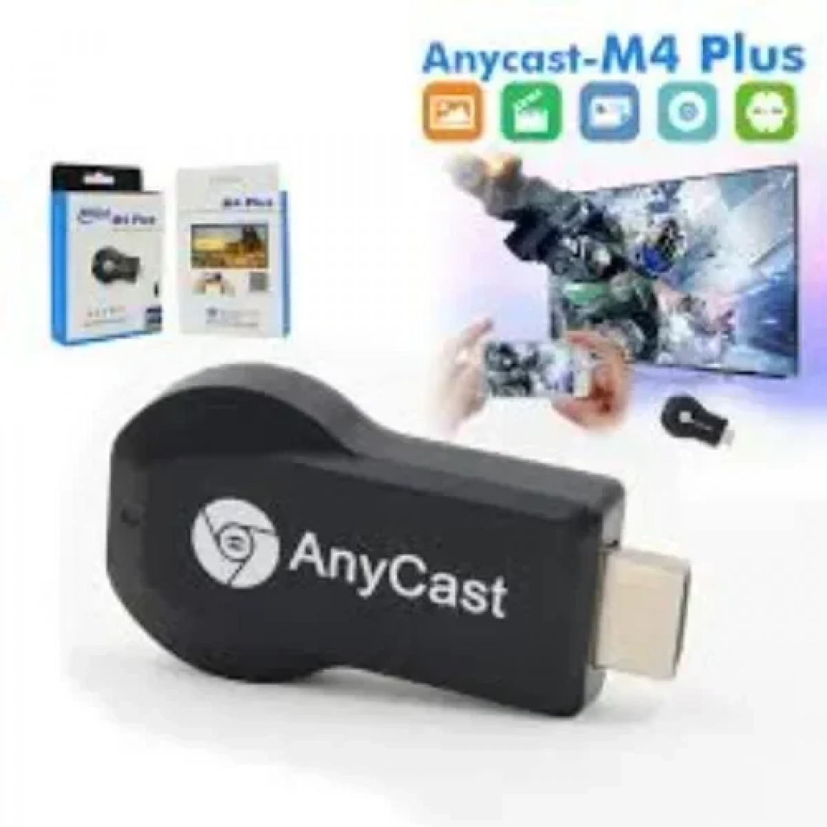 ANYCAST M4 Plus DLNA Airplay WiFi Display Miracast TV Dongle Mini Android TV Stick