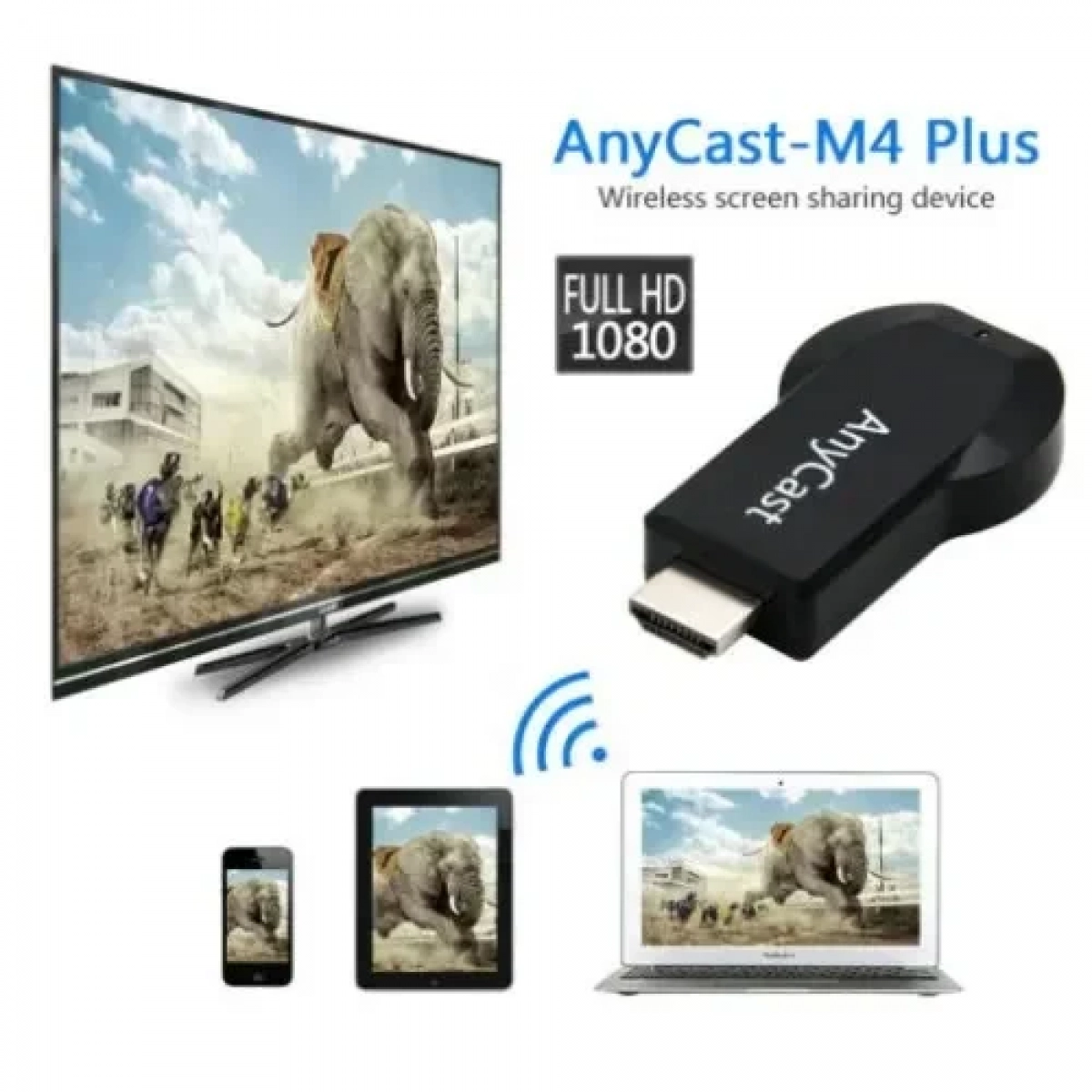 ANYCAST M4 Plus DLNA Airplay WiFi Display Miracast TV Dongle Mini Android TV Stick