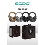 Ασύρματα Ακουστικά SODO SD-1007 Wireless Bluetooth Headphone, σε μαύρο χρώμα