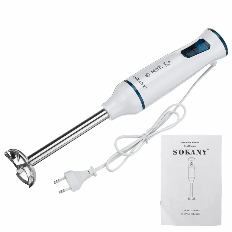 Ραβδομπλέντερ Χειρός 500W Με Λεπίδες Από Ανοξείδωτο Ατσάλι Sokany sk-6015