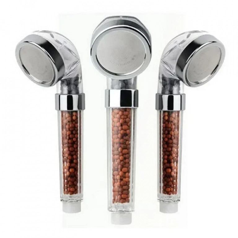 Τηλέφωνο για το ντουζ Led Shower Transparent Healthy Negative SPA Filtered Shower Head