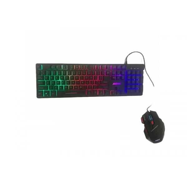 Σετ Gaming Πληκτρολόγιο και Ποντίκι με LED πολύχρωμο – Andowl Q-803