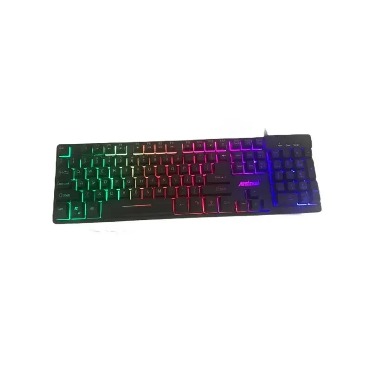 Σετ Gaming Πληκτρολόγιο και Ποντίκι με LED πολύχρωμο – Andowl Q-803