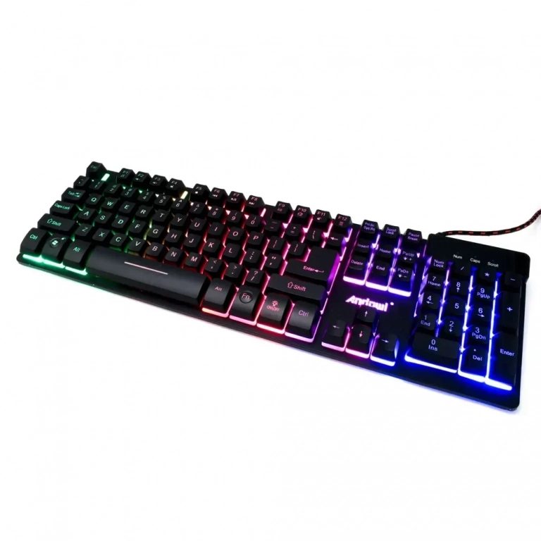 Πληκτρολόγιο Gaming USB με Οπίσθιο Φωτισμό Andowl Q-801