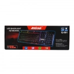 Πληκτρολόγιο Gaming USB με Οπίσθιο Φωτισμό Andowl Q-801
