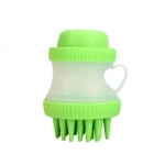 Βούρτσα Σιλικόνης Καθαρισμού Σκύλων – DOG WASHER CLEANING DEVICE σε πράσινο χρώμα
