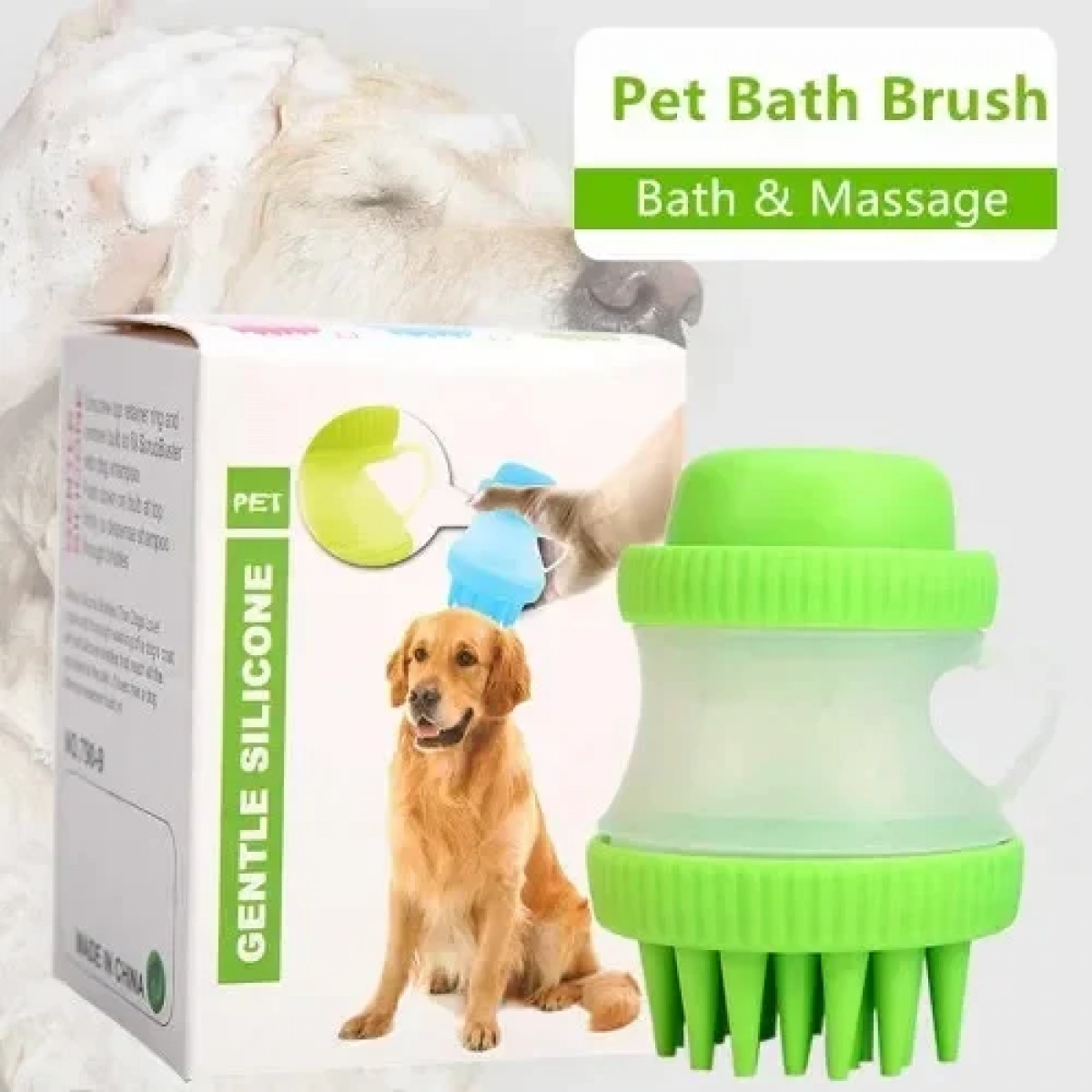 Βούρτσα Σιλικόνης Καθαρισμού Σκύλων – DOG WASHER CLEANING DEVICE