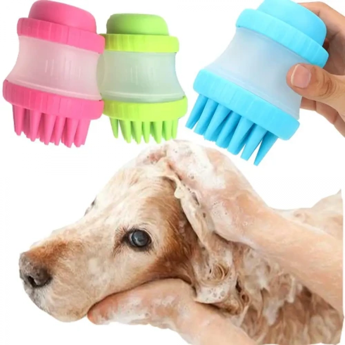 Βούρτσα Σιλικόνης Καθαρισμού Σκύλων – DOG WASHER CLEANING DEVICE