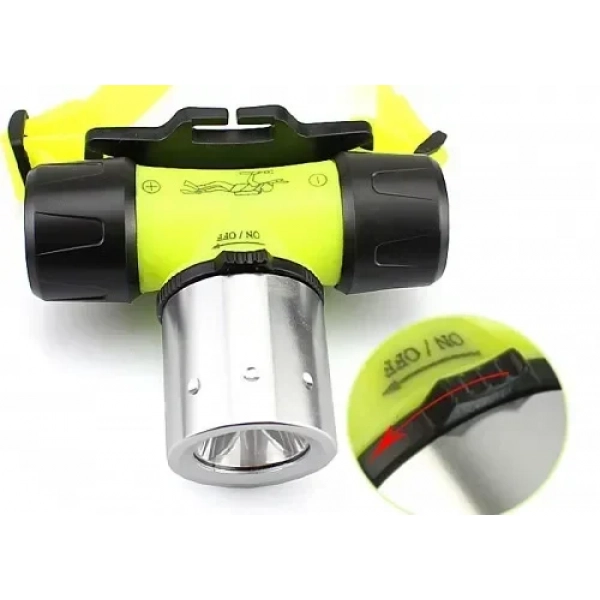 Αδιάβροχος Καταδυτικός Φακός Κεφαλής IP68 3 Watt COB GloboStar 07021