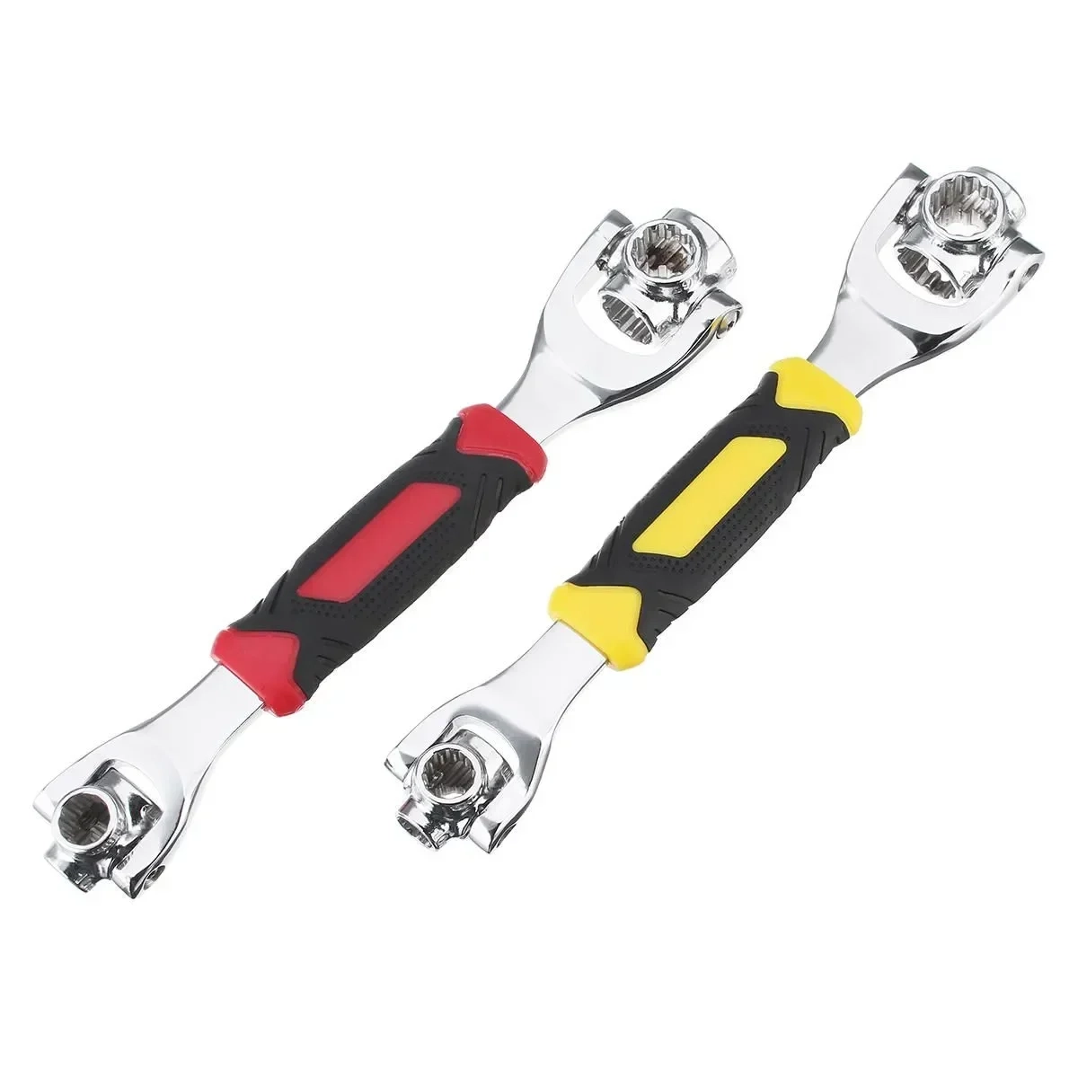 Πολύκλειδο γερμανοπολύγωνα Spline OEM Tiger Wrench 48 σε 1, σε κίτρινο χρωμα