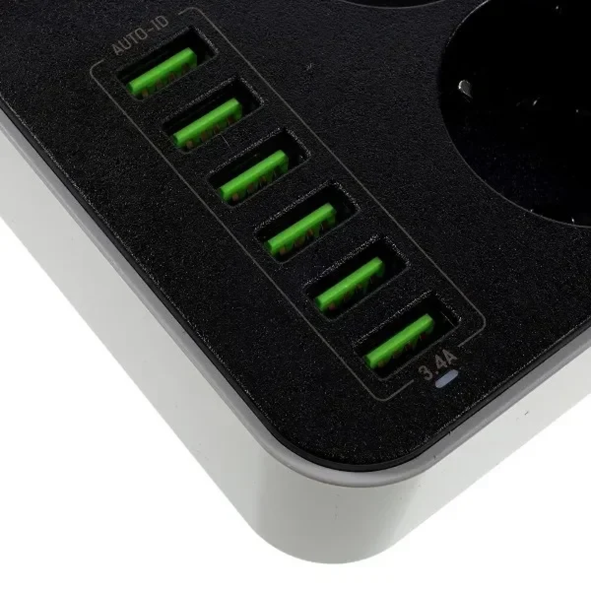 Πολύπριζο με 6 Θύρες USB FINEBLUE F1900