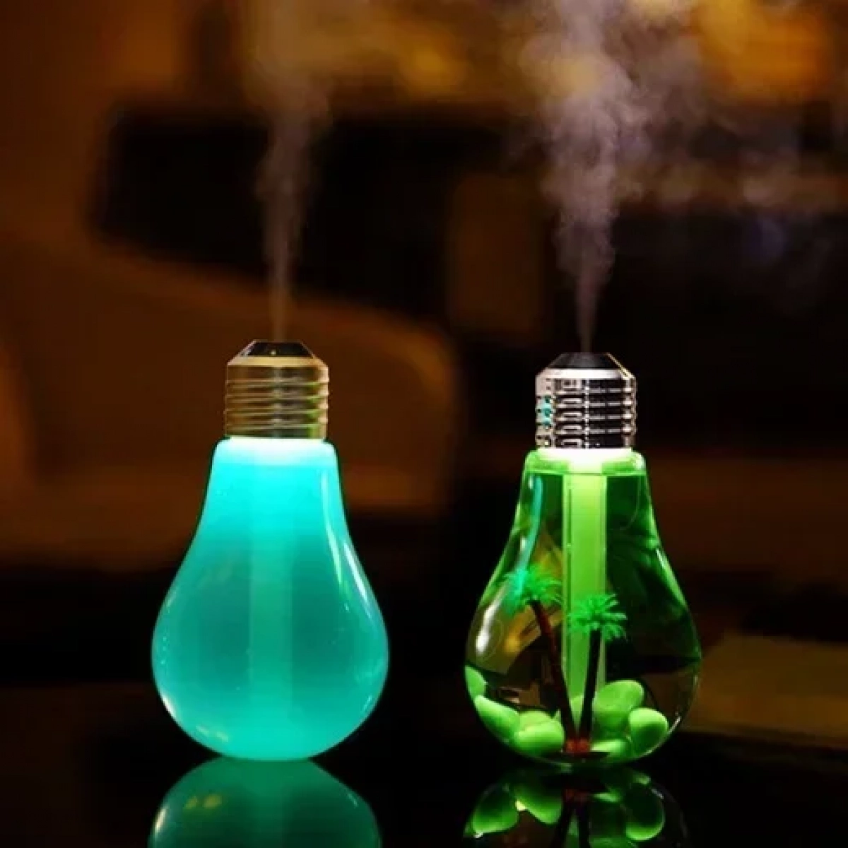 Mini USB Υγραντήρας με LED & Αρωματοθεραπεία