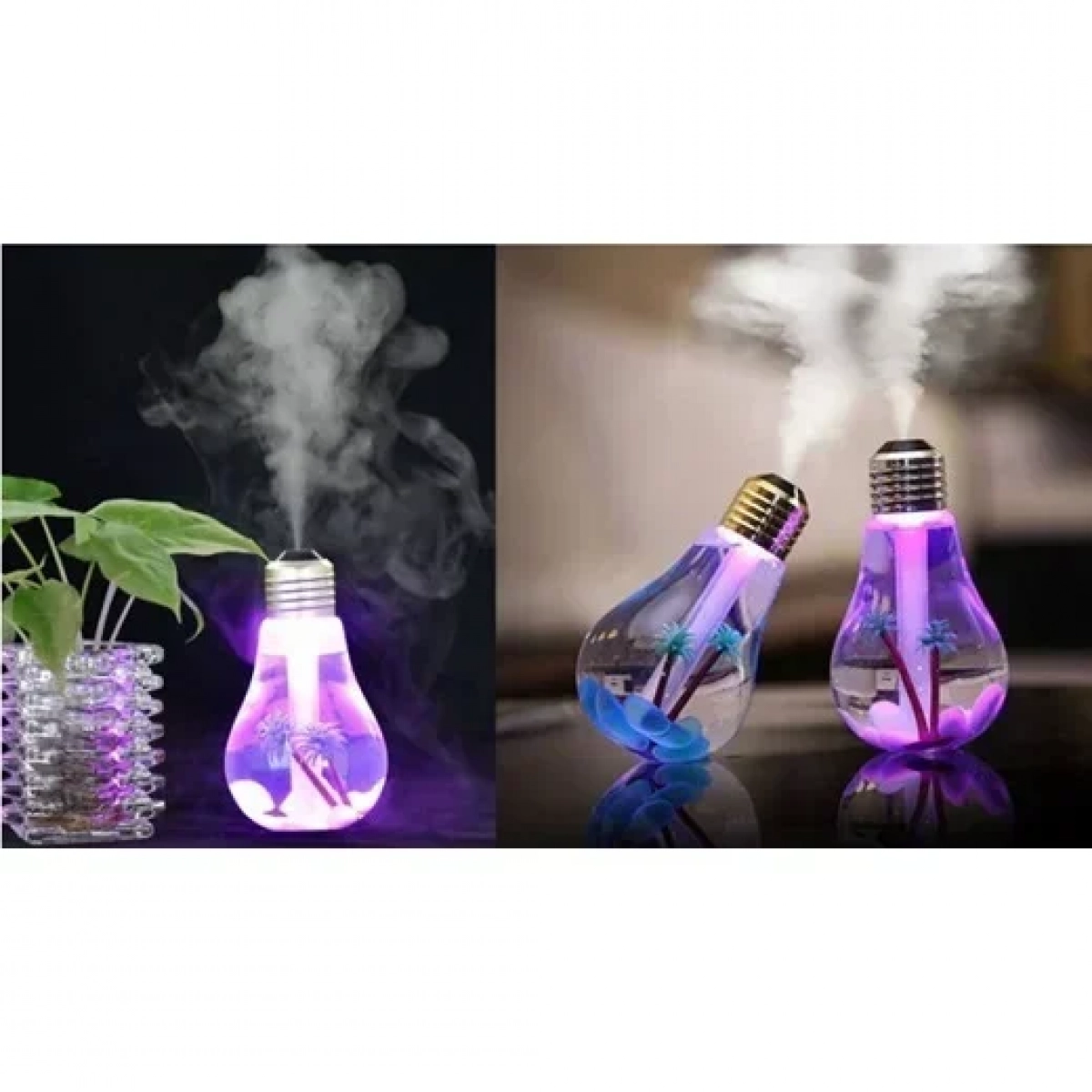 Mini USB Υγραντήρας με LED & Αρωματοθεραπεία