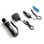 Επαναφορτιζόμενος Φακός SWAT LED CREE 3W ZOOM - Tactical Police