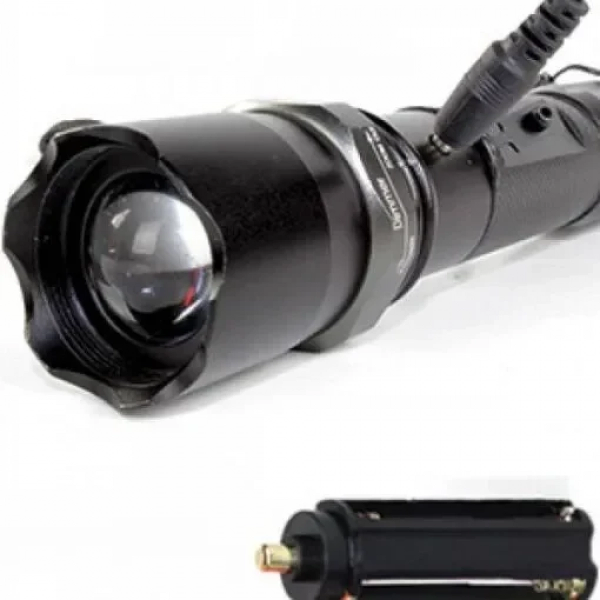 Επαναφορτιζόμενος Φακός SWAT FLASHLIGHT 50W LED ΟΕΜ FA-70099 - Image 3