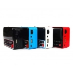 Ψηφιακό επαναφορτιζόμενο ΡαδιοΡολόι USB/SD MP3 player WS-1513, σε μαύρο χρωμα - Image 2