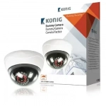 Ομοίωμα κάμερας Security Dome Με Υπέρυθρα Led Konig CAM 95
