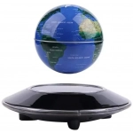 Magnetic Levitation Floating Globe Anti Gravity Περιστρεφόμενος Παγκόσμιος Χάρτης με LED Light