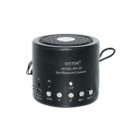 Μίνι ασύρματο επαναφορτιζόμενo ηχείο Bluetooth WS-Q9, σε μαύρο χρωμα