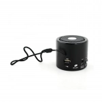 Μίνι ασύρματο επαναφορτιζόμενo ηχείο Bluetooth WS-Q9, σε μαύρο χρωμα