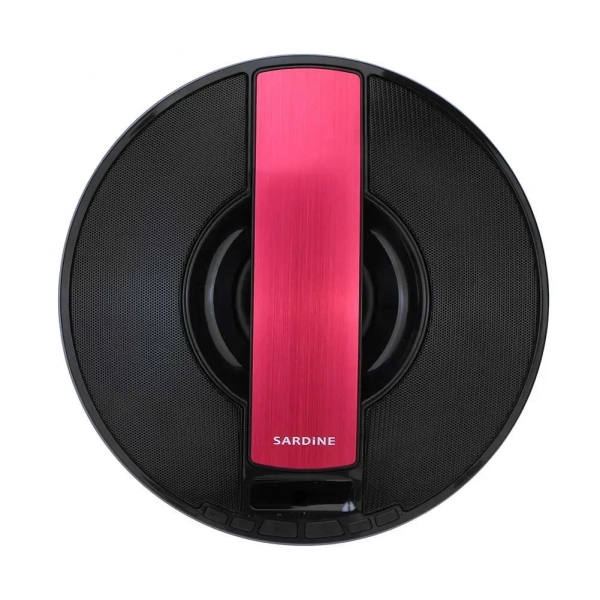 Φορητό Ηχείο Ραδιόφωνο Ξυπνητήρι Soundbox Bluetooth Sardine SDY-021, σε φούξια χρωμα