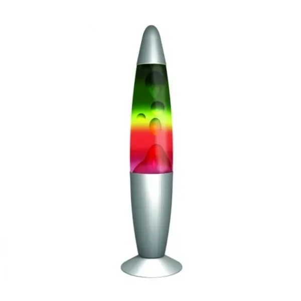 Πολύχρωμο Φωτιστικό Λάβας - Rainbow Lava Lamp 34cm