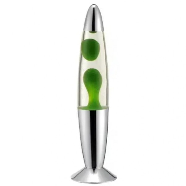 Πράσινο Φωτιστικό Λάβας - Rainbow Lava Lamp 41cm