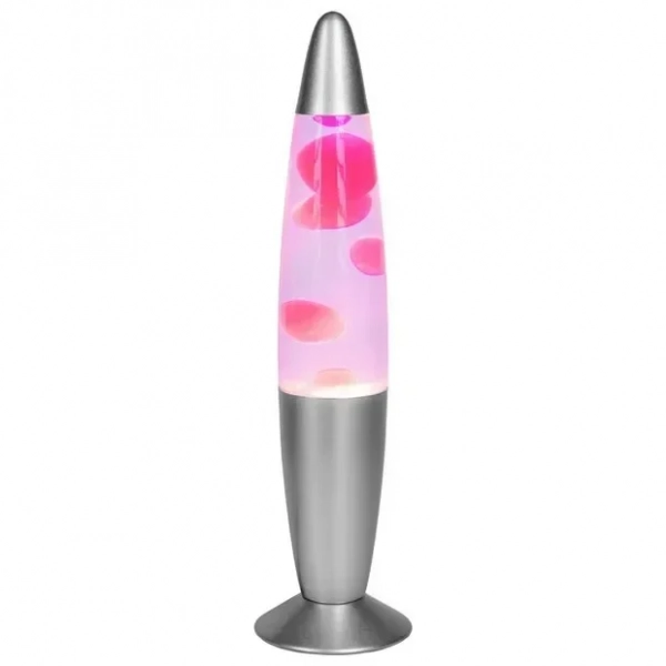 Ροζ Φωτιστικό Λάβας - Rainbow Lava Lamp 41cm