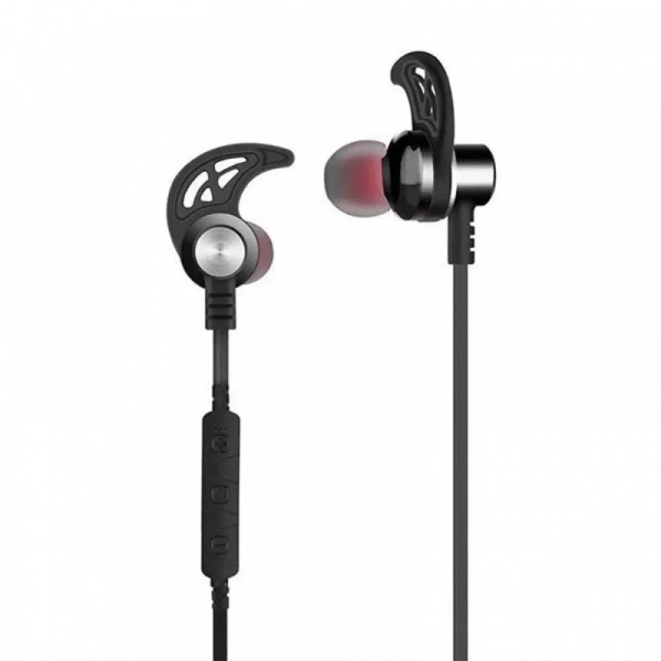Ακουστικά Bluetooth με Μαγνήτη Remax SQ-BT710, σε μαύρο/κόκκινο χρώμα