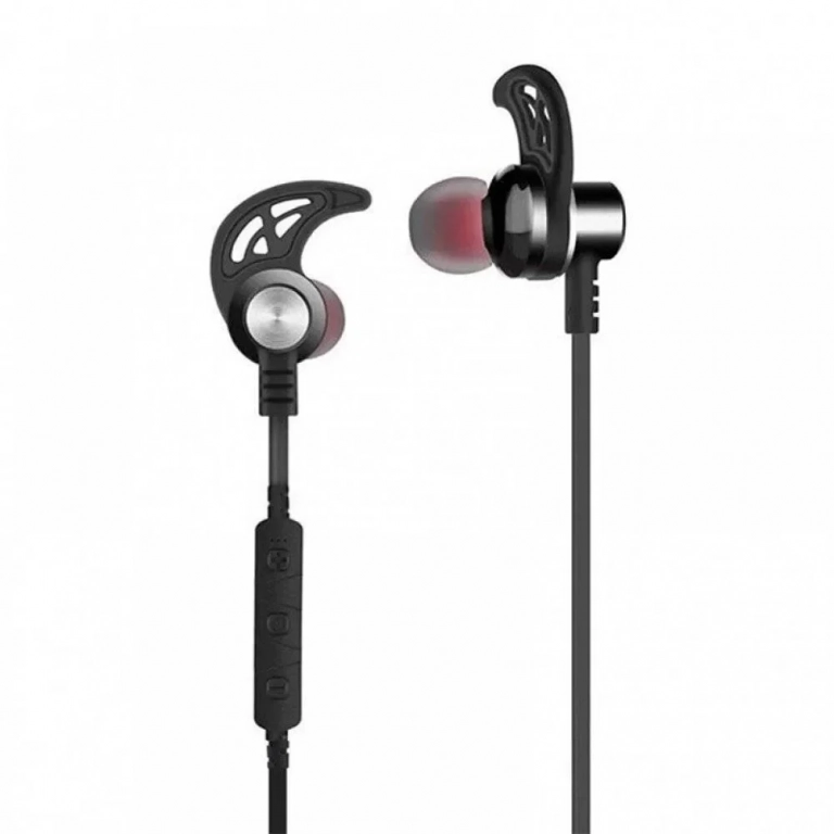 Ακουστικά Bluetooth με Μαγνήτη Remax SQ-BT710, σε μαύρο/κόκκινο χρώμα