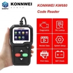 Ψηφιακό διαγνωστικό αυτοκινήτων OBDII/EOBD Konnwei KW680, σε μαύρο χρώμα
