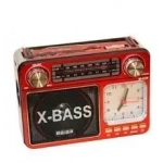 Ραδιόφωνο meier M-U35 microSD USB FM, σε κόκκινο χρώμα
