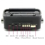 Ηχείο Bluetooth Meier M-182BT, σε μπλε χρώμα