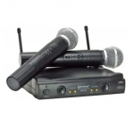Μικρόφωνα ασύρματα 2 χειρός karaoke UHF Weisre PGX-58