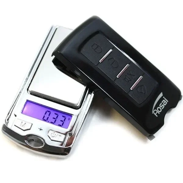 Μίνι Ζυγαριά Ακριβείας (0.01g-100g) σε Σχήμα Κλειδί Αυτοκινήτου - OEM ATP136