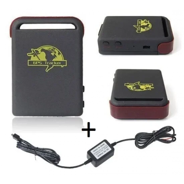 Gps Tracker Tk-102C Με Ρυθμιζόμενο Αισθητήρα Και Καλωδίωση Για Μόνιμη Φόρτιση