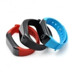 Smart Bracelet F1 Bluetooth 4.0 IP67 Αδιάβροχο, σε μπλε χρώμα